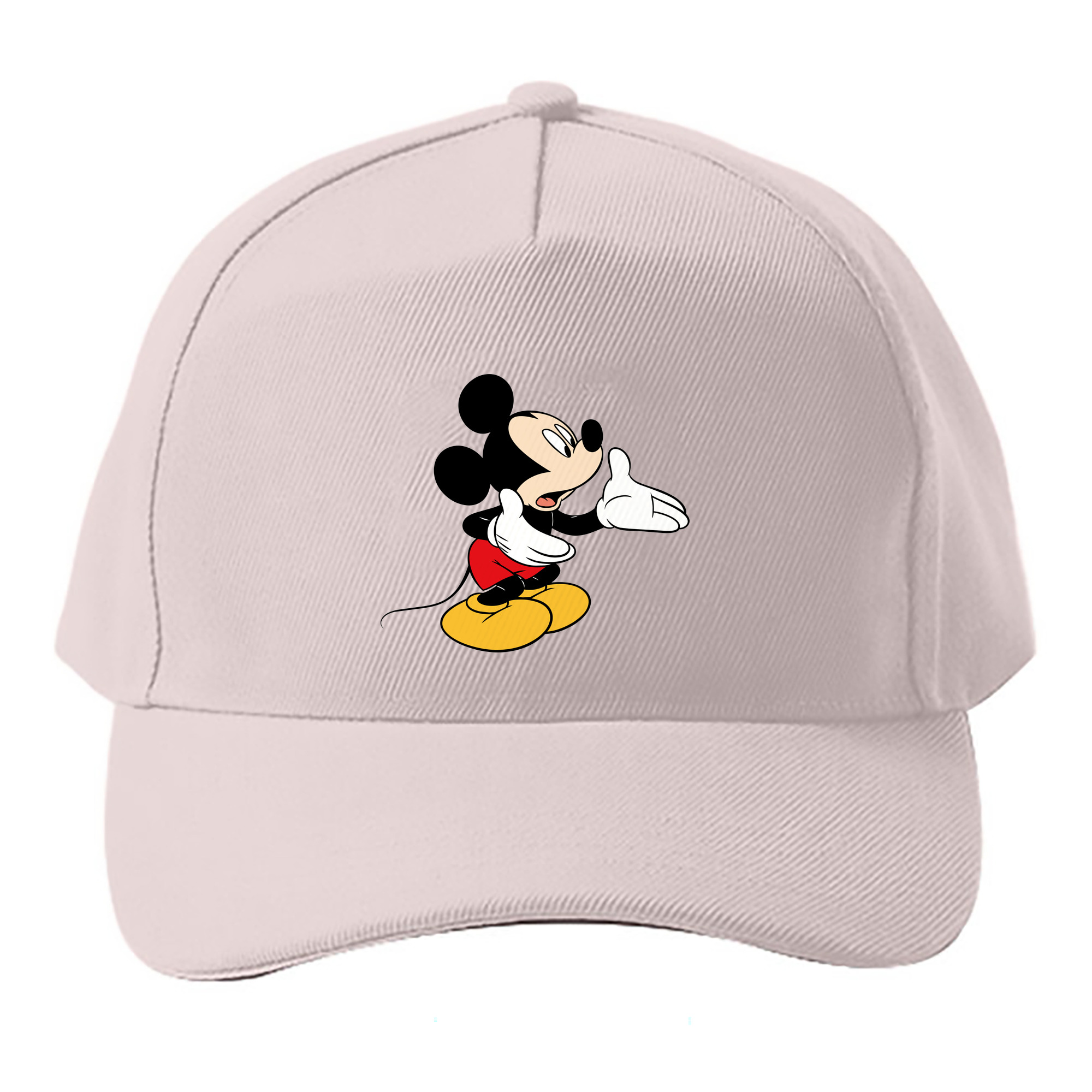 （画像用） ミッキーマウス Mickey Mouse ベースボールキャップ 綿100％ 男女兼用 帽子 スポーツ
